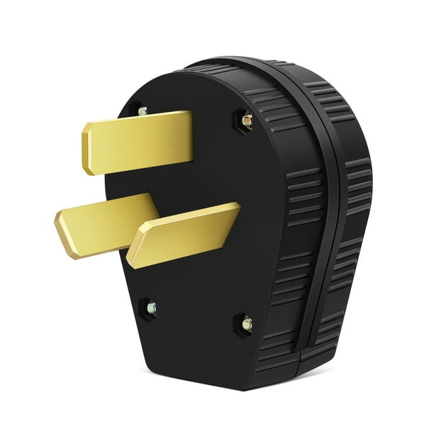Nema 10 50 Plug 10 50p 10 30p Nema Rating Power Connector 50a 125 250v Nema 10 50p Angle Plug Connector Adapter Three Pole Three Wire 30 Amp 50 Amp 125 250 Volt 10 30p 10 50p Nema Rating Walmart Com Walmart Com