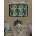 thumbnail image 6 of Outdoor TV Cover 60 to 65 Inch Weatherproof, Tropical Plant Waterproof TV Screen Protector for Outside Decor with Zipper and Pocket 58"L x 37"H , Nature Palm Leaf Green, 6 of 7