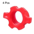 thumbnail image 3 of Uxcell Dumbbell Bar Nut Barbell Screw, 2.2cm Spin-Lock Collars Screw Hex Fixing Nuts, 4Pcs, 3 of 6