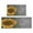 Grey Sunflower Flowers, variant on 2 Piece Grey Sunflower Flowers Rug Kitchen Rug Set, Decor Kitchen Rugs, Absorbent Non-Slip Washable Floor Mats, Home Indoor Runner Rugs 17"x47" 17"x30"