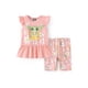 thumbnail image 1 of Conjunto de camiseta y leggings de verano Disney Grogu para niñas, 2 piezas, 1 of 8