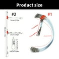 thumbnail image 3 of Fishing Wire Leader Line Fishing Leaders Saltwater Fishing Tackle Fishing Rigs, 3 of 8