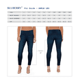 thumbnail image 5 of Bluberry Jean Indigo Léger pour Femmes, Coupe Courte, 5 of 5
