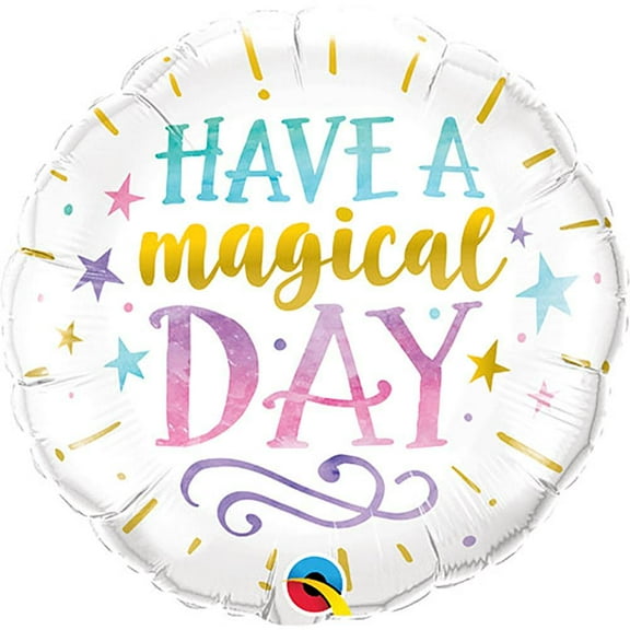 LOONBALLOON Birthday General Balloons, 18″ HAVE A MAGICAL DAY