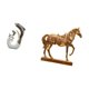 thumbnail image 5 of escultura blanca plateada,Estatua de delfín de cerámica,escultura blanca plateada,Estatuas de caballos,Estatuas de caballos Figura de caballo Figura de caballo,Esculturas de caballos,adornos, 5 of 8