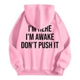 thumbnail image 3 of TYGHBN Hoodies for Women Word Graphic Sweatshirts for Women Vintage Hoodie Trendy Sweatshirts Preppy Clothes Long Sleeve Sweatshirt Tops Women's Zip up Hoodie Womens Full Zip Hoodie Light Weight, 3 of 4