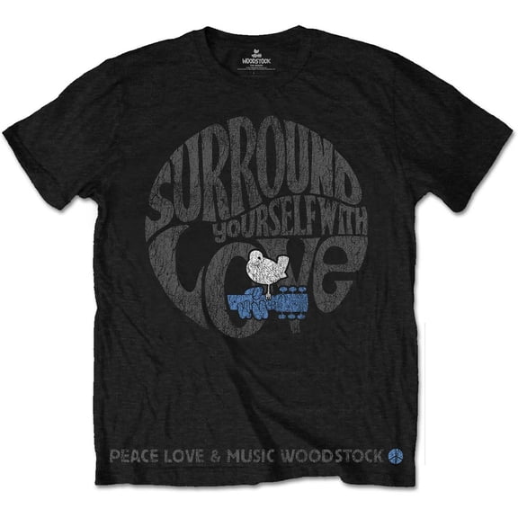 Woodstock Unisex T-Shirt Surround Yourself (Small)
