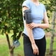 thumbnail image 5 of Bolso deportivo de PU para correr, bolso para el brazo del teléfono móvil, bolso diagonal de un hombro para hombre, equipo de fitness Zhivalor BST3040743-2, 5 of 5