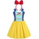 thumbnail image 1 of Frozen Anna Elsa Princess Dress For Girls Snow White Jasmine Ariel Summer Casual Dress Niños Fiesta de cumpleaños Prom Vestidos CostumeTag 100 (2T) Gao Jinjia LED, 1 of 2