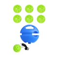 thumbnail image 3 of LOVIVER Pickleball Trainer Portable Self Training Sport Tool Pickleball Training Aid Green Ball, 3 of 8