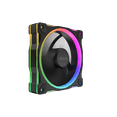 thumbnail image 2 of ASUS Prime MR120 ARGB fan black single pack, 28mm extra-thick frame, quiet, high-performance cooling with PWM control, 20 ARGB LEDs with dual-sided frame lighting, Aura Sync compatibility, 2 of 12