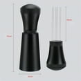 thumbnail image 2 of Black Espresso Distribution Tool Espresso Stirrer Tools for Barista,can keep your espresso station clean and tidy, 2 of 5