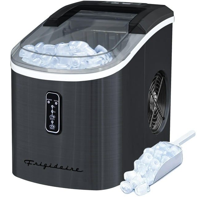 Máquina de hielo Frigidaire EFIC103AMZ-SSBLACK-SC, autolimpiante, 12 kg