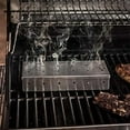 thumbnail image 4 of Stainless Steel Outdoor Barbecue Fruit Wood Box BBQ Package Charcoal Box, 4 of 7