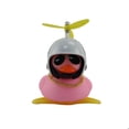 thumbnail image 1 of Pato Decorativo Rosa Con Casco Modelo 2, 1 of 4