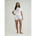 thumbnail image 2 of Peanuts Women's Graphic Tee and Shorts Set, 2-Piece, Sizes XXS-XXL, 2 of 5