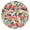 260, variant on Water-Resistant Floral Print Tablecloth with Elastic Fit, Durable Polyester Fabric for Round Tables, Fits 44-52 Inch Diameter