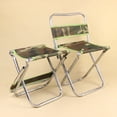 thumbnail image 4 of Advancent 1111Fourone-taburete de pesca con respaldo de camuflaje, silla plegable portátil, asientos para Picnic y acampada al aire libre Pescar, 4 of 6