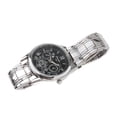 thumbnail image 2 of Reloj de pulsera analógico de cuarzo para hombre, esfera de 40 mm, correa de aleación, regalo de empresa. plata, 2 of 9