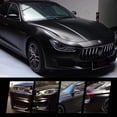 thumbnail image 3 of Car Matte Black Vinyl Film Stickers Auto Body Styling Wrap Films Universal DIY Auto Motorcycle Decor Decals 30x100cm, 3 of 5