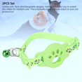 thumbnail image 4 of Collier Réfléchissant pour Chat avec Clochette, Support de Collier pour Chaton Réglable Anti-Perte, Ensemble de 3 Pcs, pour Visibilité Nocturne, 4 of 7