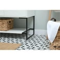 thumbnail image 5 of 48 inch single bathroom vanity in white, 5 of 8