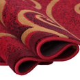 thumbnail image 5 of Handcraft Rugs-Modern Contemporary Brand New Area Rugs-Abstract Carpet with Wavy Swirls -Shed free Red/Mocha/Ivory/Black5x7 feet, 5 of 7
