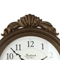 thumbnail image 4 of Bedford Clock Collection Chestnut Chiming Pendulum Wall Clock, 4 of 4