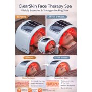ClearSkin Led Face Mask Light Therapy | Glow Curve II LED Pod Led Mask Therapy Facial