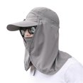 thumbnail image 2 of Women Summer Wide Brim Fishing Sun Hat For Outdoor Activities In Dark Gray With UV Protection 1Pack, 2 of 4