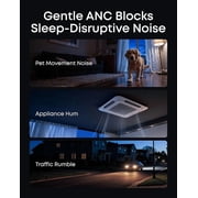 Soundcore Sleep A30 by Anker Sleep Earbuds, Smart Active Noise Cancelling Sleep Headphones, Adaptive Snore-Masking System, Ultra-Comfort for Side Sleepers, 45H Playtime