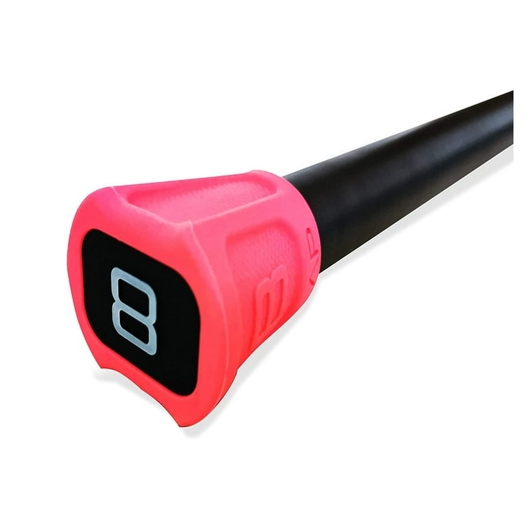 CAP Barbell 8 lb Weighted Workout Bar Red Walmart