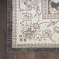 thumbnail image 4 of Nourison Serenity Home Vintage Ivory Grey Blue 3'11" x 5'11" Area Rug (4x6), 4 of 8