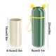 thumbnail image 3 of Travel Wash Mug Portable Toothbrush Cup Organizer | Detachable Leak-proof Plastic | Large Capacity | Handle for Easy Carrying | 23x8cm | Multi-Use Mouthwash Storage Cup | 1PC, 3 of 6