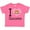 Hot Pink, variant on Inktastic I Love Smores Girls Toddler T-Shirt