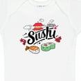 thumbnail image 4 of Inktastic Cute Sushi Illustration Boys or Girls Baby Bodysuit, 4 of 5