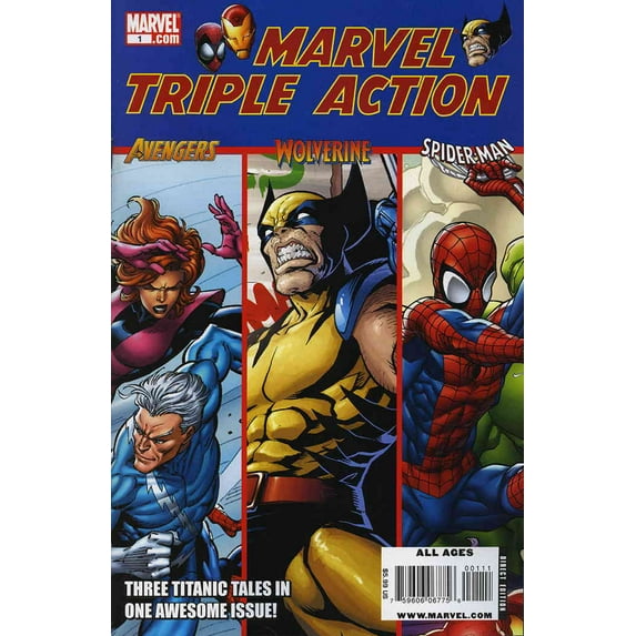 Marvel Triple Action (2nd Series) #1 VF ; Marvel Comic Book