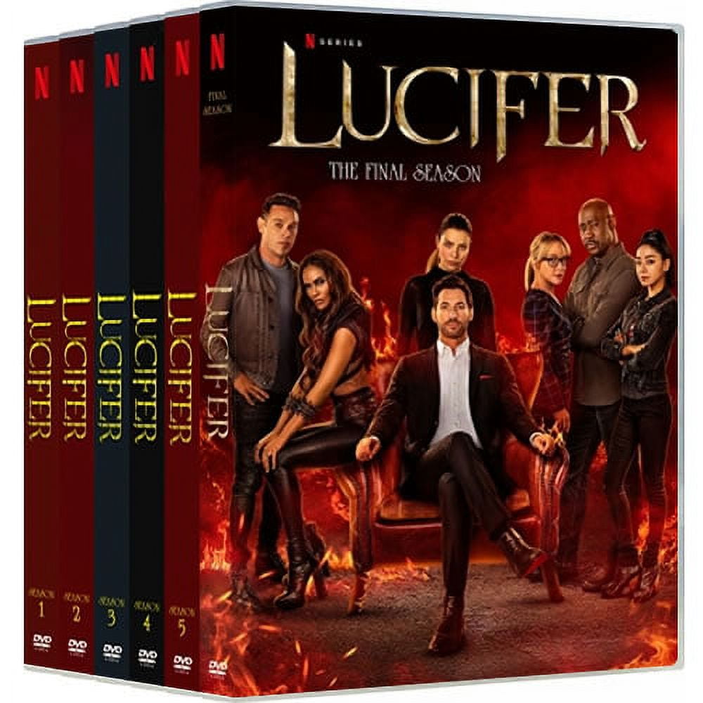 Lucifer Complete Series 1-6 (18-Disc DVD Box Set) - Walmart.com