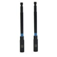 thumbnail image 1 of 2Pcs 150mm Hexagon Nut Driver Drill Bit Adapter Socket Wrench for Impact Driver 2Pcs 8mm, 1 of 9