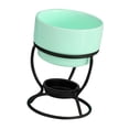 thumbnail image 6 of CUTICATE Tea Light Porcelain Melting Pot Chocolate Fondue Pot Anniversary Snack Appliances Butter Heater Ceramic Hot Pot green, 6 of 8