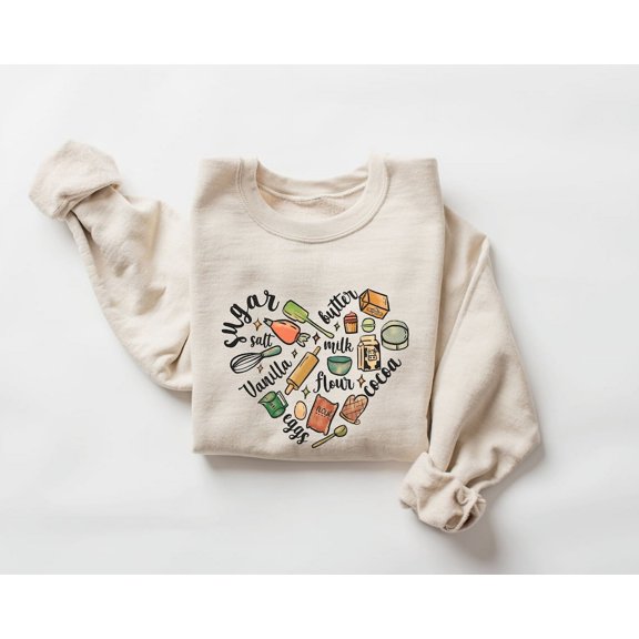 Baker Sweatshirt, Bakery Sweatshirt, Baker Gift, Baking Lover Gift, Baking Gifts, Baking Crewneck, Baker Shirt Baker Sweater TSHIRT All Size S-5XL