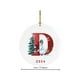 thumbnail image 2 of Coche Decoraciones de Navidad 2025 Nuevo 26 Carta de Navidad Muñeco de Nieve Colgante de Navidad - Colgante de Coche de Acrílico Santa Navidad Muñeco de Nieve Decoraciones, 2 of 5