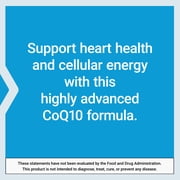 Life Extension AmpliQ CoQ10™, heart health, kidney and liver health, ubiquinone 50 mg, advanced formula, gluten free, non-GMO, vegetarian, 60 capsules