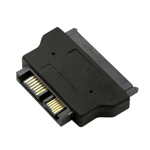 SATA 22Pin to Slimline SATA 13Pin Adapter Connect CD/DVD Drive to Slim SATA Data Transfer Accessory Adapter
