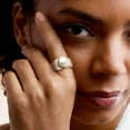 thumbnail image 2 of Ross-Simons 9.5-10mm Cultured Pearl Ring in Sterling Silver With 14kt Gold, Women's, Adult, 2 of 6