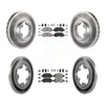 thumbnail image 1 of Transit Auto Front Rear Semi-Metallic Pads and Coated Disc Brake Rotors Kit for Car 2015-2019 Ford Transit-250 Transit-150 Transit-350 with 5 Lug Wheels Without 4600 Lb Axle KGA-105316, 1 of 11