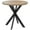 Brown, variant on HOMCOM 29.5" Round Kitchen Table, Dining Table for Small Spaces, Steel Leg
