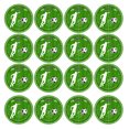 thumbnail image 1 of Footballs Party Supplies Green Football Ball Theme Paper Cup Plate Tableware, 1 of 7