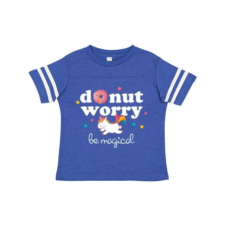 

Inktastic Donut Worry Unicorn Gift Toddler Toddler Girl T-Shirt