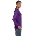 thumbnail image 4 of Heavy Cotton Women’s Long Sleeve T-Shirt – Gildan – G5400L, M, Purple, 4 of 4